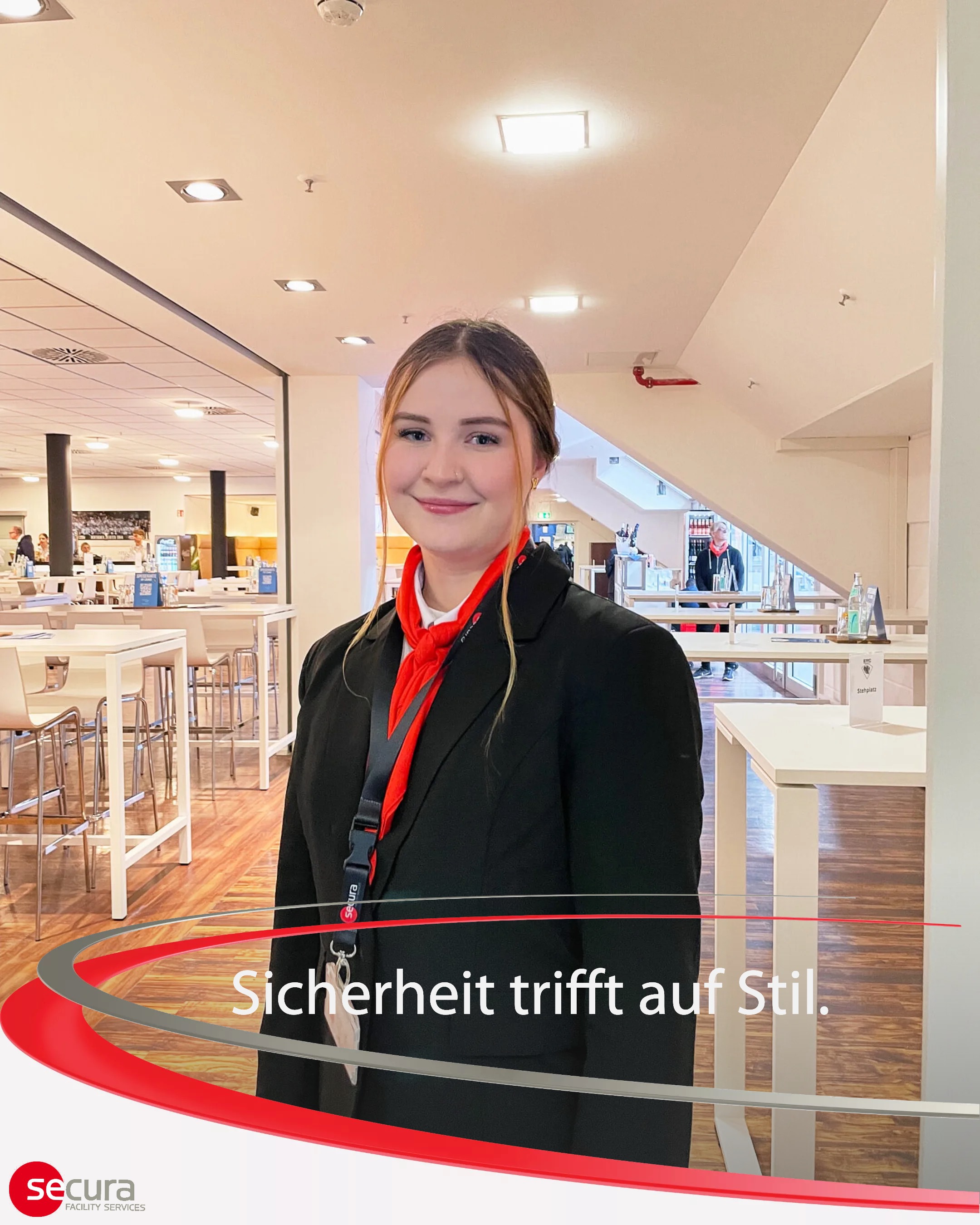 Sicher im VIP Bereich der Saturn Arena mit secura